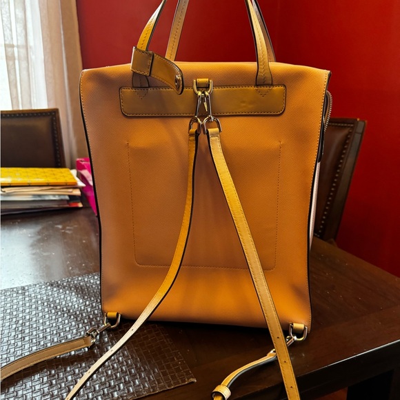 Brand new used only once pink leather Michael Kors backpack